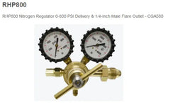 Uniweld RHP800 Regulator 0-800 PSI Nitrogen High Pressure