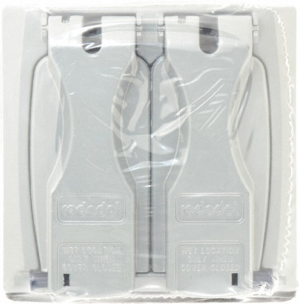 THOMAS & BETTS Thomas Betts 2CCU Weatherproof Electrical Box Cover Zinc