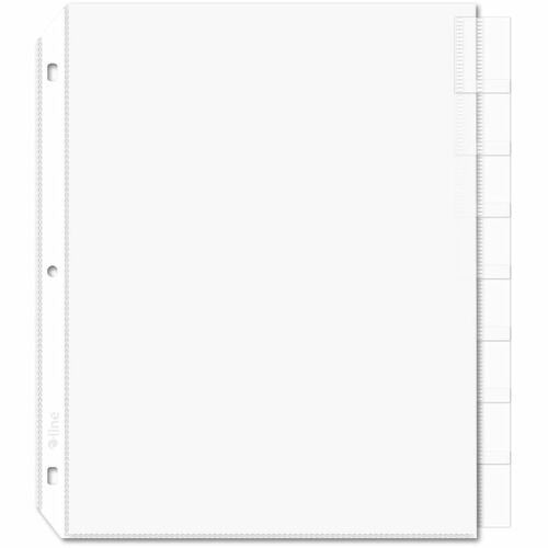 C-LINE C-line CLI05587 Sheet Protector with Index Tabs