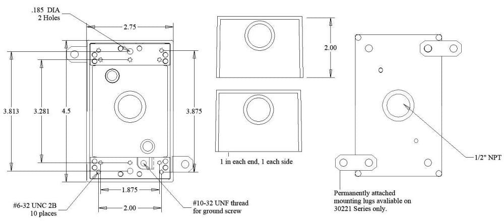 MULBERRY METAL PRODUCTS Mulberry Metal Products 30224 weatherproof box 18 cu in 1 gang 5 outlets