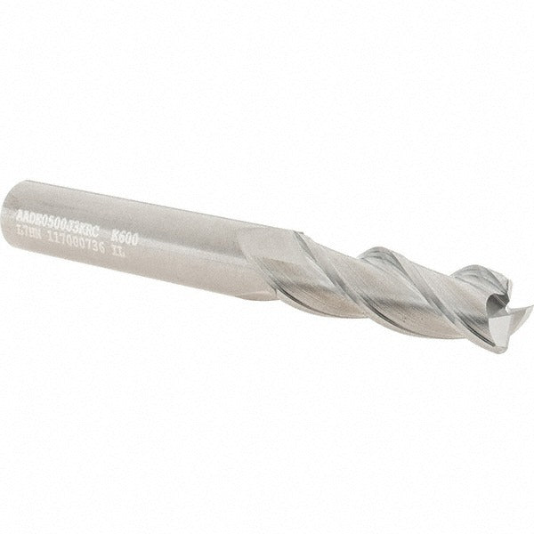 KENNAMETAL Kennametal 5052002 Corner Radius End Mill 0.5in 3 Flute Carbide
