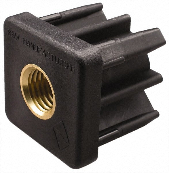 GIBRALTAR Gibraltar TE1-2A-G Square Tube End 1.5 in 1000 Lb
