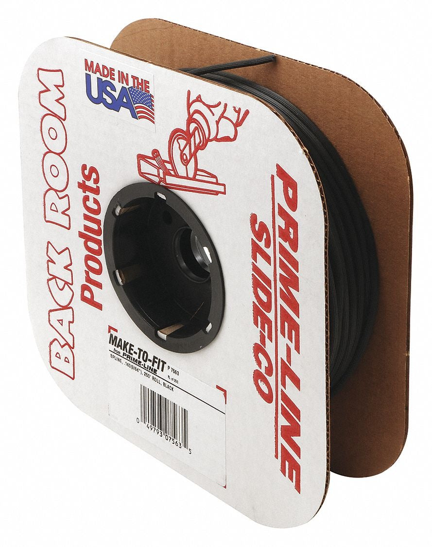 PRIME-LINE Prime-Line MP7563 Screen Retainer Spline (0.140 in / 250 ft)