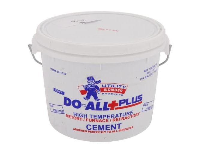 UTILM Utilm 30-1030 Furnace Cement High-temp Refractory 0.5 Lb