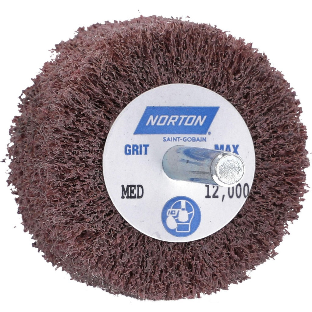 NORTON Norton 66261051716 Mounted Flap Wheel Aluminum Oxide