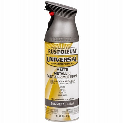RUST-OLEUM Rust-oleum 353091 Matte Metallic Spray Paint 11 Oz