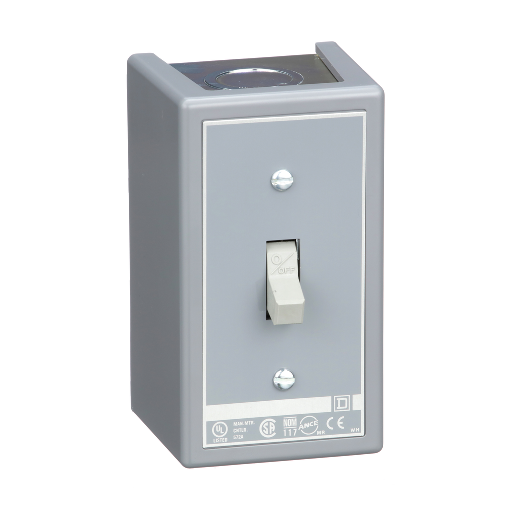 Square D 2510KG2 Manual Motor Switch 30 Amp 3 Pole NEMA 1