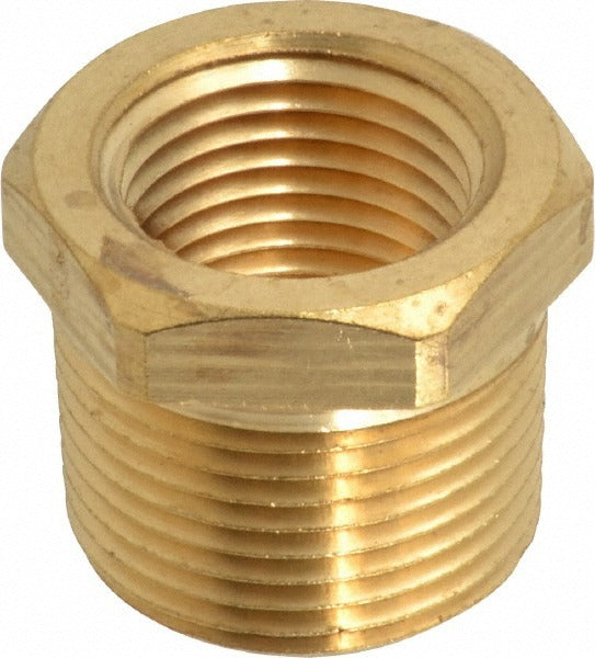 PARKER Parker L209P-12-8 Brass Pipe Bushing 3/4 X 1/2 Mnptf Fnptf