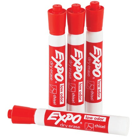 BSC PREFERRED Bsc Preferred BDEMARKERRD Chisel Tip Dry Erase Markers 12pk