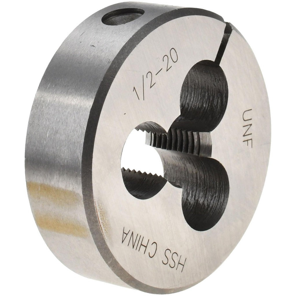 VALUE COLLECTION Value Collection 314-1358 Round Die 1/2-20 Unf 2 Inch Od Hss