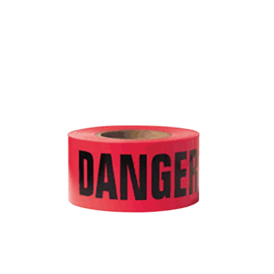 Bon 84-246 Danger Tape Red 1000 Feet x 3 Inches