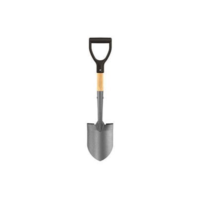 Bon 84-674 Mini Round Shovel - 8 1/2 X 6 - 19 Wood Handle