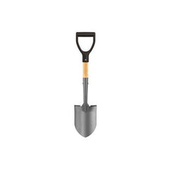 Bon 84-674 Mini Round Shovel - 8 1/2 X 6 - 19 Wood Handle