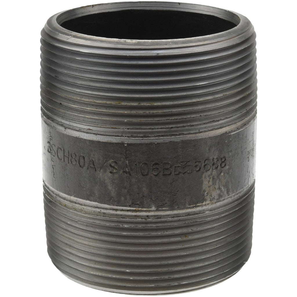 VALUE COLLECTION Value Collection 590-040XSBC Black Pipe Nipple Sch 80