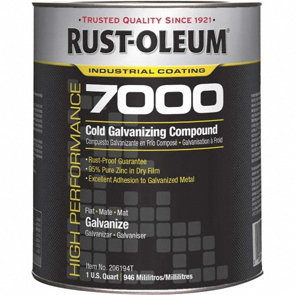 RUST-OLEUM Rust-oleum 206194T Zinc Cold Galvanizing Compound 1 Qt