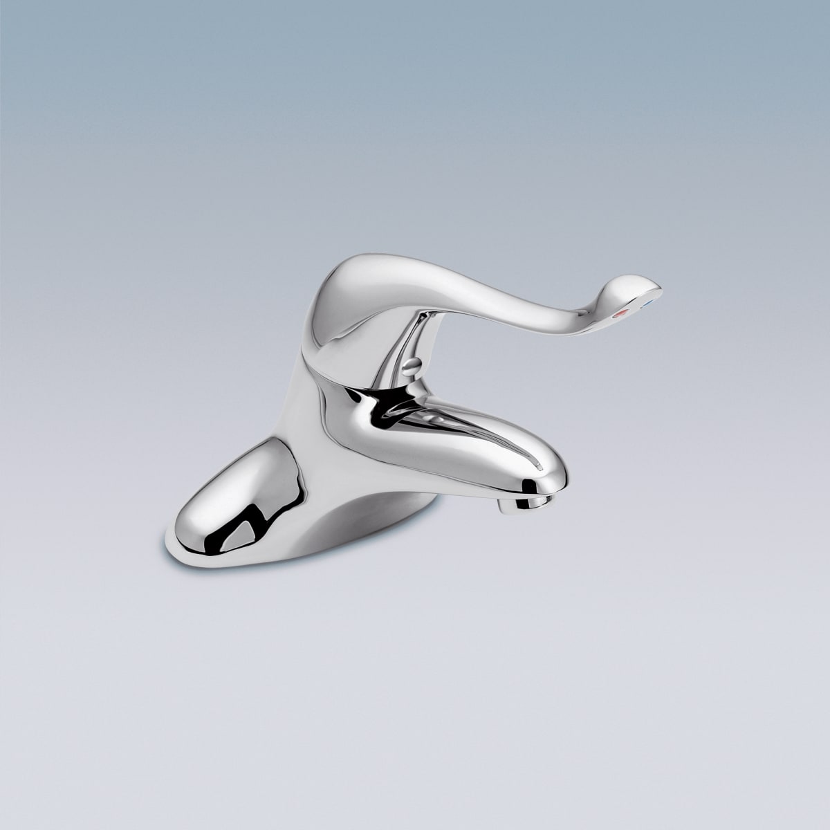 Moen 8416 M-DURA 4 in. Centerset Single Handle Mid-Arc Bathroom Faucet in Chrome without Drain Assembly