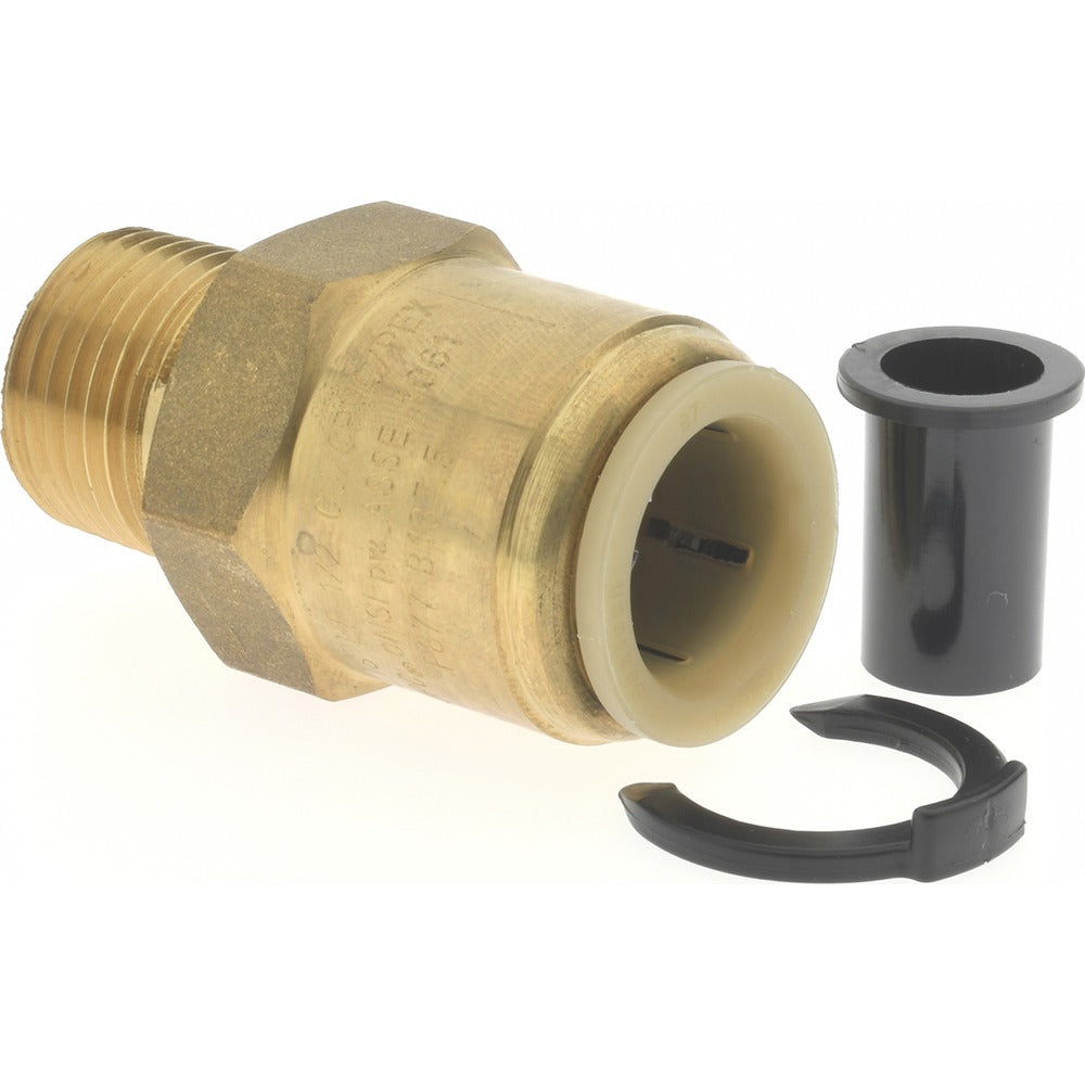 WATTS Watts 0652008 Push-to-connect Male Npt Fitting 1/2 in