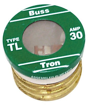 BUSSMANN Cooper Bussmann TL-30PK4 Type Tl Plug Fuse 30A 4 Pack