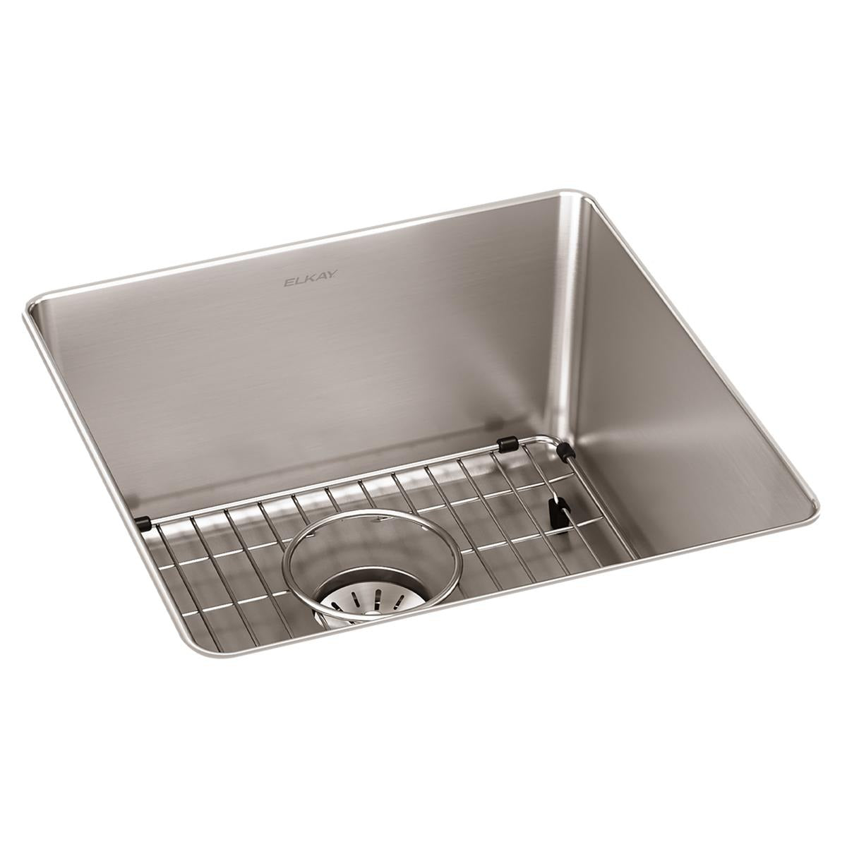 BSC PREFERRED Bsc Preferred ELUHH1616TPDBG Undermount Kitchen Sink