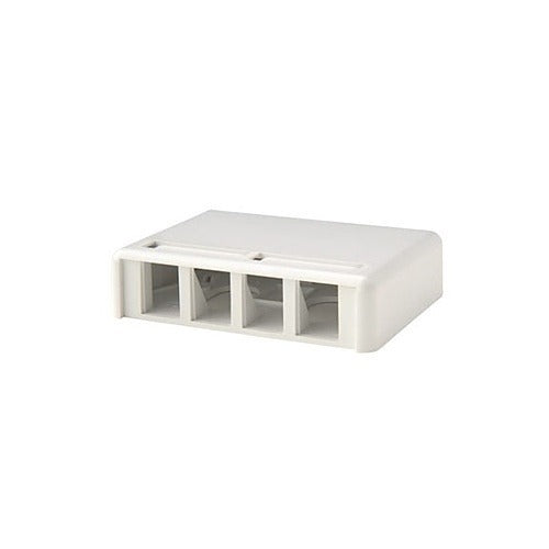 ORTRONICS Ortronics 404TJ4-88 Tracjack Surface Mount Box 4 Port