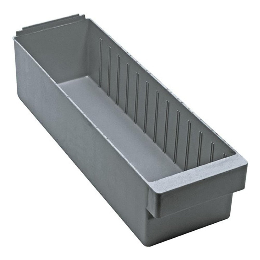QUANTUM STORAGE SYSTEMS Quantum Storage QED602GY Plastic Drawer Bin Gray