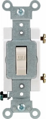 LEVITON Leviton S16-CS120-2TS 20A Single Pole Toggle Switch