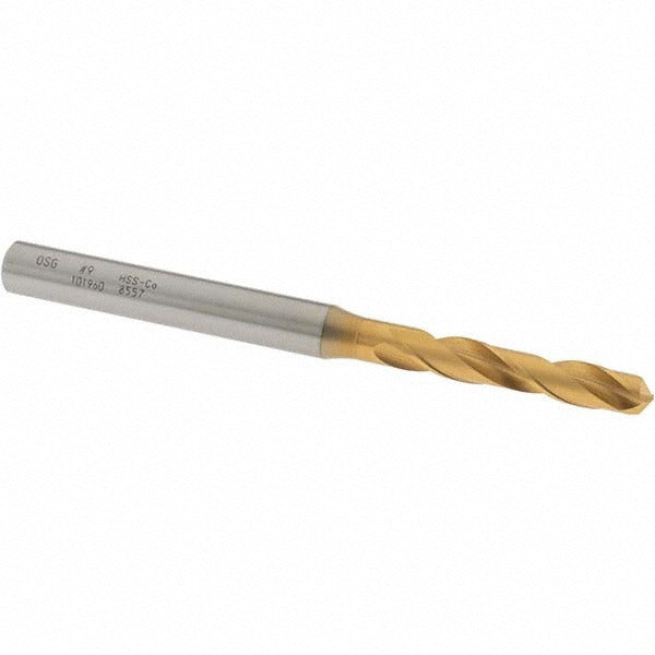 OSG Osg 10196005 Screw Machine Drill Bit 0.196in Cobalt Hss