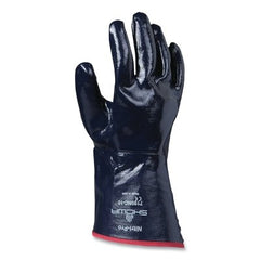 Showa 7199NC-10 General Purpose Gloves Gauntlet 10 Black