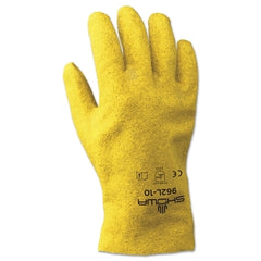 Showa 962M-09 PVC Coated Gloves Medium Yellow (Pack of 72)