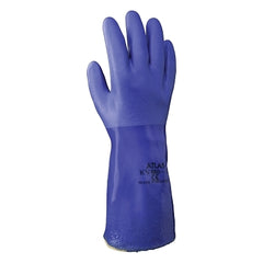 Showa KV660XXL-11 Atlas Fully Coated PVC Glove, Seamless Kevlar Liner, Cut Resistant, XXL (Pack of 12 Pairs)