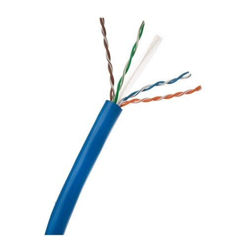 WIREPATH Wirepath SP-CAT6A-PL-1000-BLU Cat6a Plenum Cable