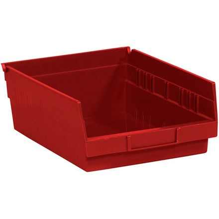 BSC PREFERRED Bsc Preferred BINPS105R Plastic Nestable Storage Bin 8-pack
