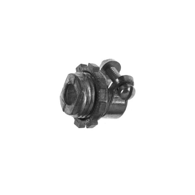 HALEX Halex 90420 3/8 in. straight squeeze armored cable/conduit connector (Pack)