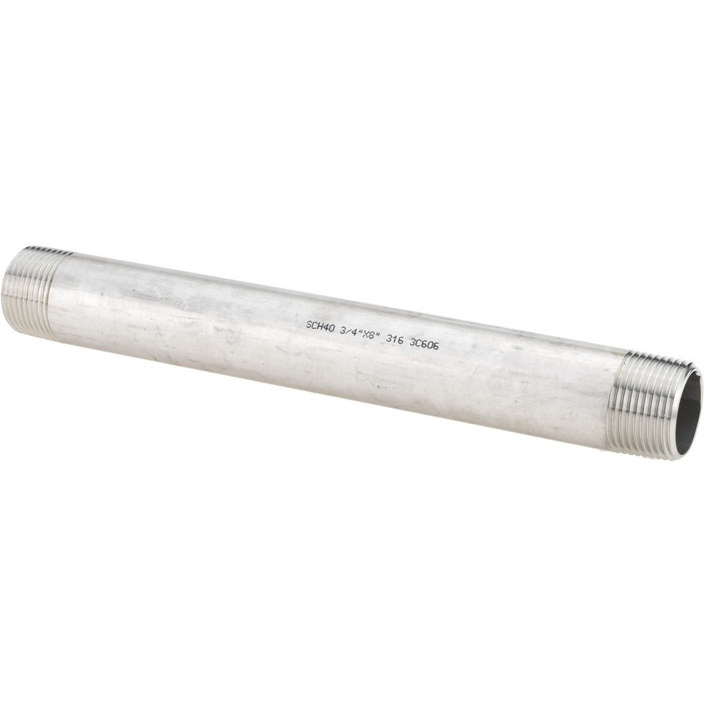 VALUE COLLECTION Value Collection 6BN3/4X8 Ss Pipe Nipple Sch 40 Npt