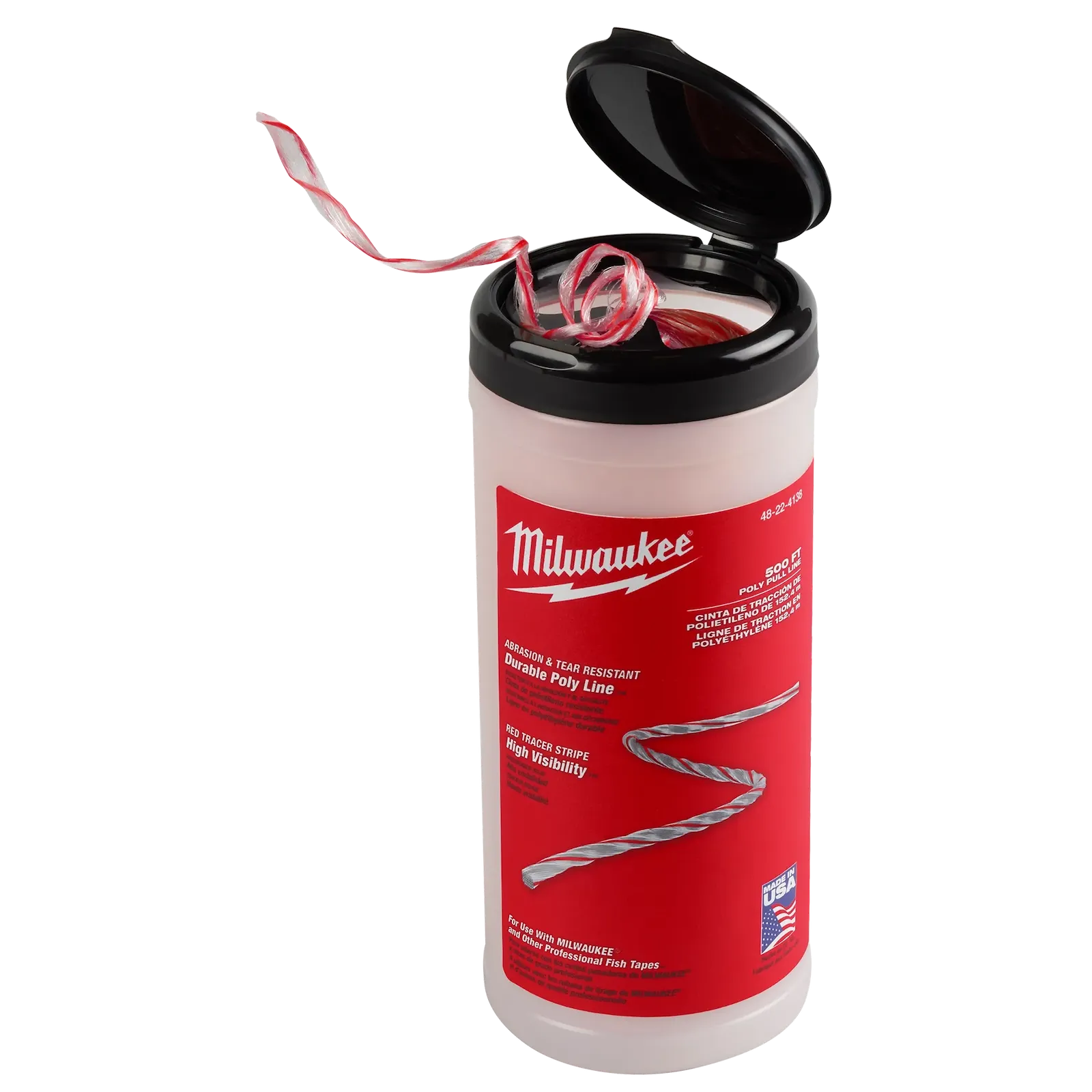 MILWAUKEE Milwaukee 48-22-4138 Polypropylene Pull Line (500 ft)