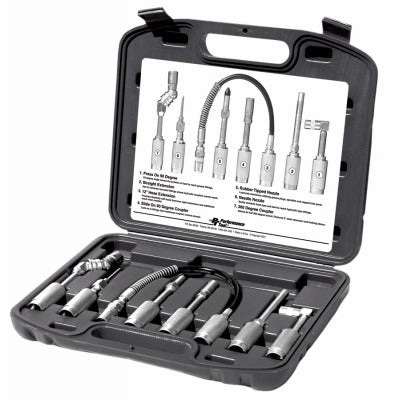 PERFORMANCE TOOL Wilmar Corporation W50049 Grease Gun Fitting Kit