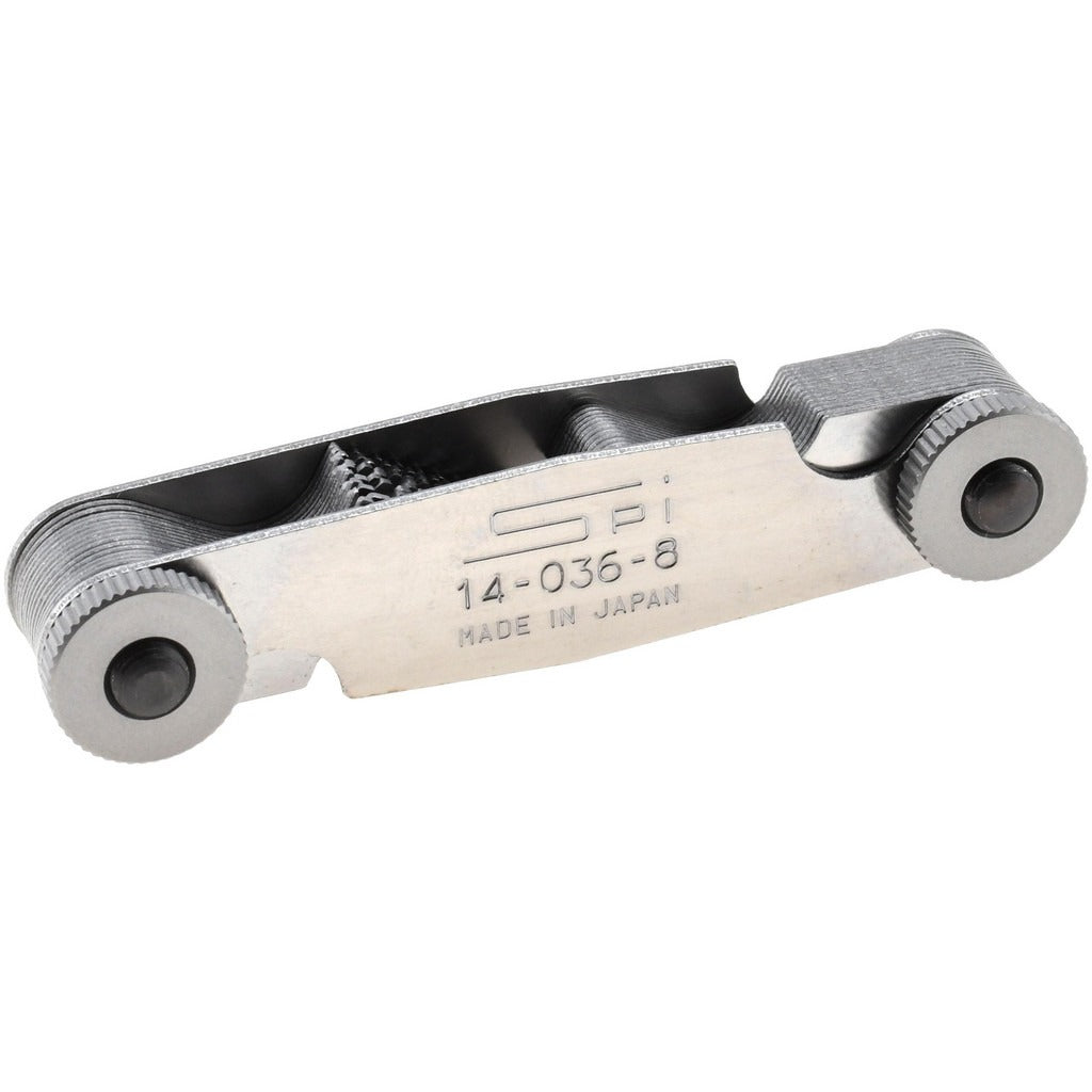 SPIROTHERM Spi 14-036-8 Screw Pitch Gage 28 Leaf 4 to 80 Tpi