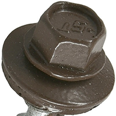 HILLMAN Hillman Fasteners 117904 Roofing Screw 10x1 Inch Brown 5 Pack