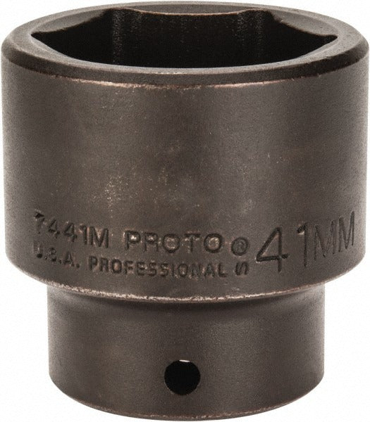PROTO Proto J7441M Impact Socket 1/2 in Drive 41mm 6-point