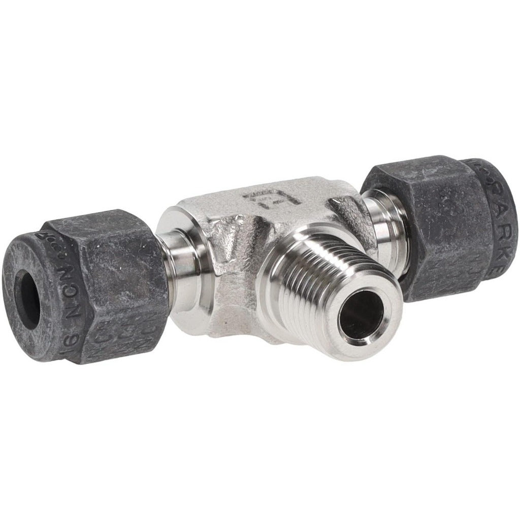 PARKER Parker 3-3-2 Sbz-ss Compression Male Branch Tee Ss