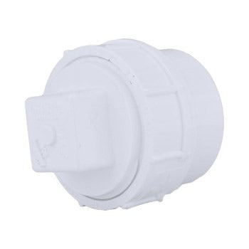 CHARLOTTE PIPE Charlotte Pipe PVC 00105X 0800HA Schedule 40 DWV cleanout with plug 2-in