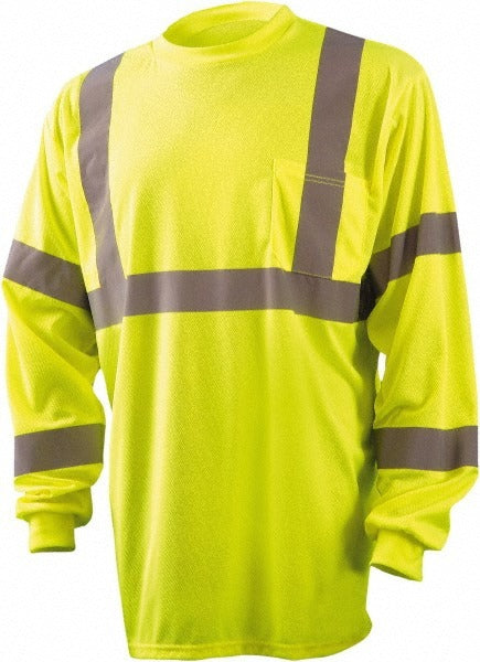 OCCUNOMIX Occunomix LUX-LSETP3B-YXL Hi-vis Work Shirt Xl Class 3