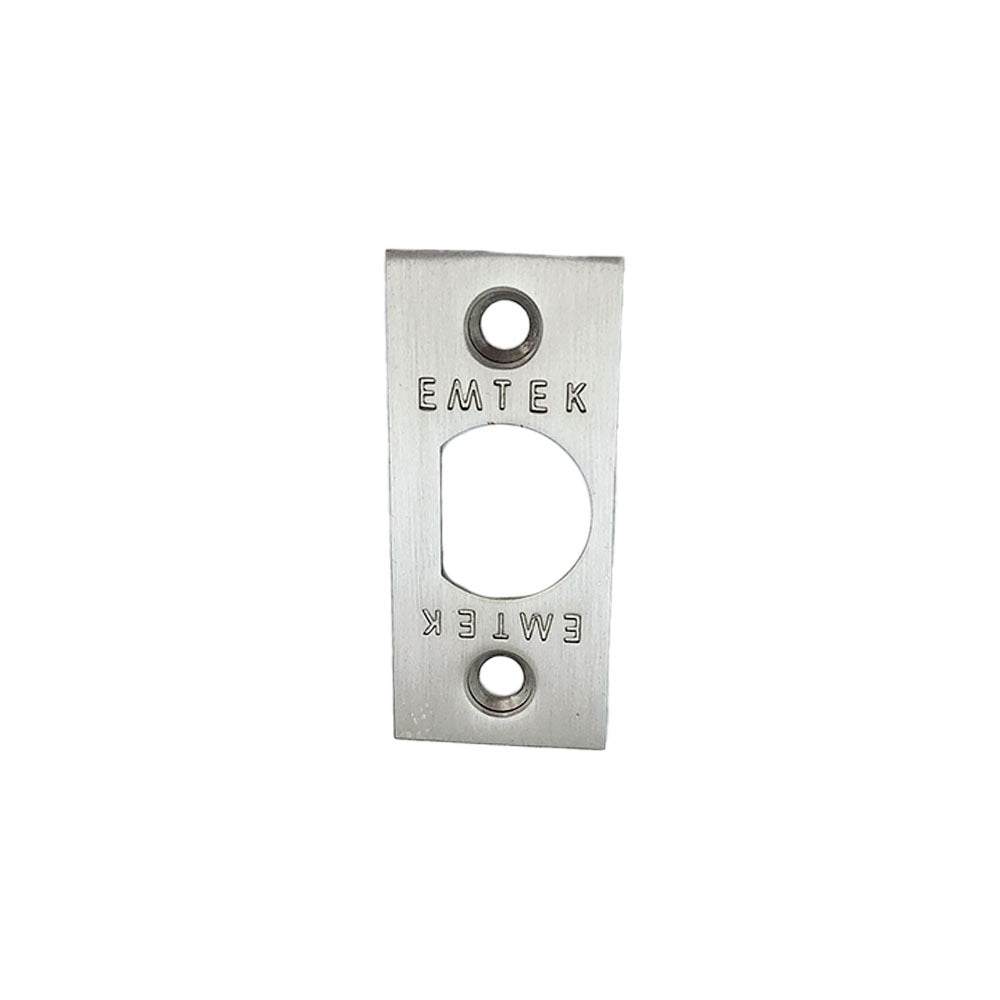 EMTEK Emtek 83230US15 Square Corner Faceplate Satin Nickel