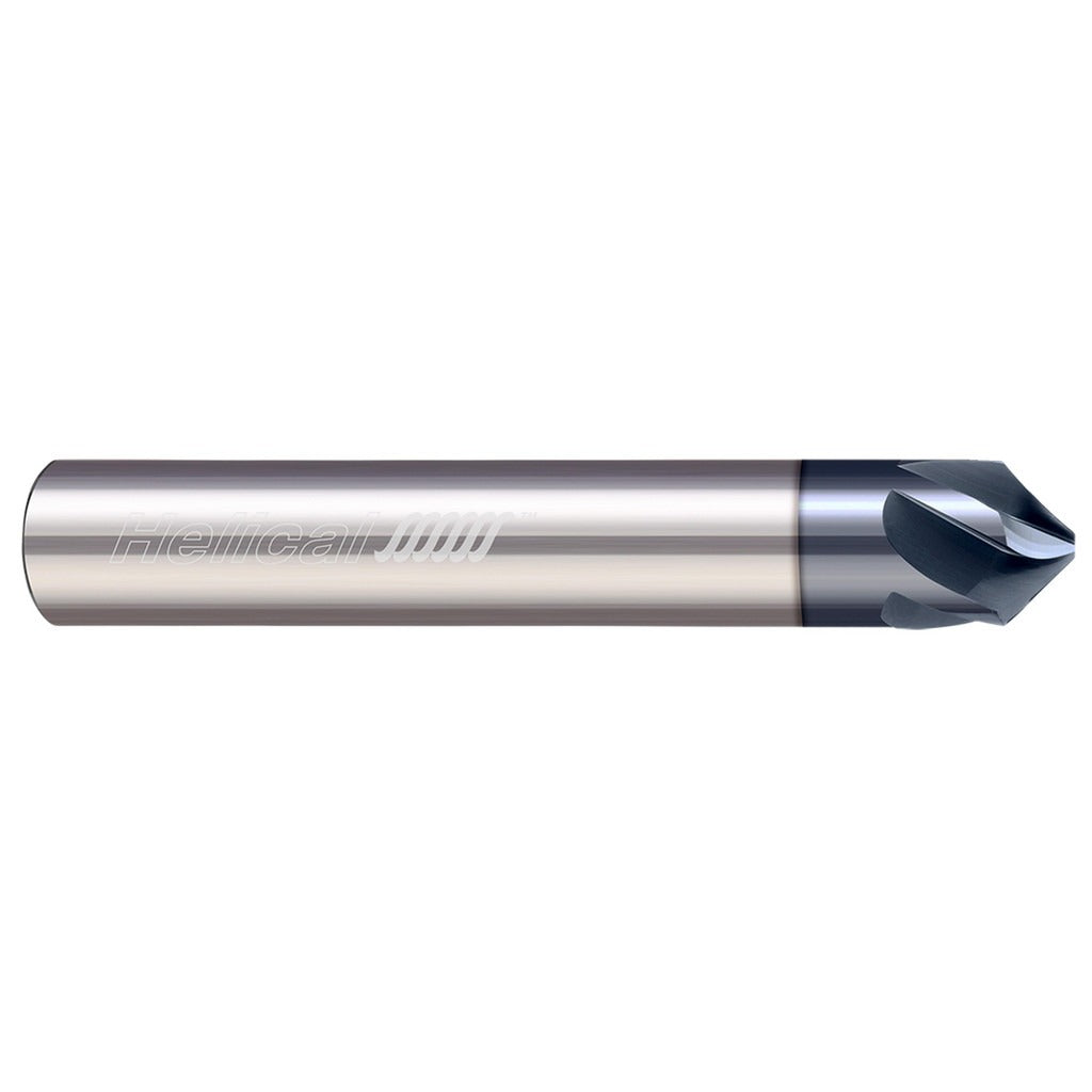 HELICAL SOLUTIONS Helical Solutions 07028 Chamfer Mill 3/8 in 5 Flute Carbide