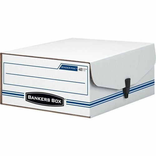 FELLOWES Fellowes FEL48110 Binder Storage Box Snap Closure