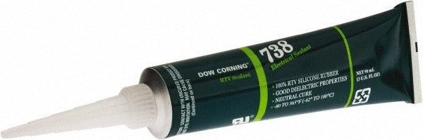 DOW CORNING Dow Corning 1949101 Silicone Sealant 3 Oz White