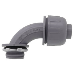 Mars 85021 Liquid-Tight Flex Fitting PVC 90 Degree 3/4 Connection