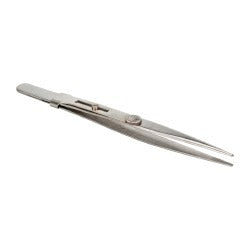 VALUE COLLECTION Value Collection 10128-SS Diamond Tweezer Slide Lock 5.5 in
