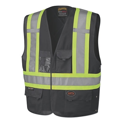 Pioneer V1021571U-S/M Solid Vest Black Small/Medium