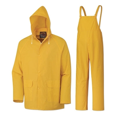 Pioneer V3010460U-2XL 3-Piece Repel Rainwear 0.35 mm Yellow 2X-Large